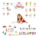 Finger Ink Pads for Kids | 20 Colors Ink Stamp Pads | Washable Craft Stamp Pad DIY Color for Rubber Stamps, Scrapbooking Gtlzlz