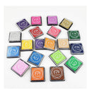 Finger Ink Pads for Kids | 20 Colors Ink Stamp Pads | Washable Craft Stamp Pad DIY Color for Rubber Stamps, Scrapbooking Gtlzlz