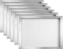 VEVOR Screen Printing Frame 6 Pieces Aluminum 10x14 Inch Silk Screen Printing Frame with White 156 Count Mesh Screen Print Screen Frame