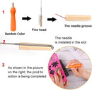 241 Pcs Needle Felting Kit - Complete Needle Felting Tools and Supplies with Felt Wool 50 Colors | High Density Foam Pad Storage Box