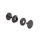 Tandy Leather Line 24 Gun Metal Matte Plated Steel Snaps 1263-07