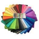 Misscrafts Felt Fabric 28 Pieces 12" x 8" (30 cm x 20 cm) 1.4 mm Thick | Soft Felt Nonwoven Fabric Sheets Package