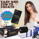 AlloyTop Cup Turner Kit with Epoxy Resin kit for Beginner - Stainless Steel Turners Tumblers Machine Tool Art DIY Supplies Glitters Silicone