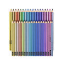 Metallic Colored Pencils | Set of 50 | Triangular Grip