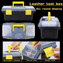 Leather Working Kit | Leather Repair Kit, Leather Working Tools with Instructions, Quality Tool Box, Rotary Cutter, Waxed Thread