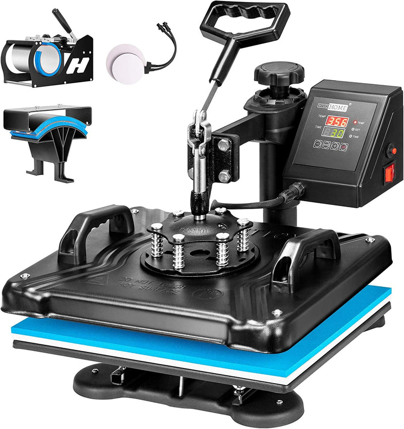 4 In 1 Hat Cap Heat Press Sublimation Machine In Digital Clamshell