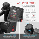 VIVOHOME 5 in 1 Combo Multifunctional Swing Away Clamshell Printing Sublimation Heat Press Transfer Machine for T-Shirt Hat Cap Mug Plate