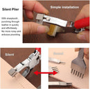 BUTUZE 440Pcs The Most Complete Leather Working Tool Set Punch Cutter Tools, Letter and Number Stamp Set, Stamping Set, Leather Apron