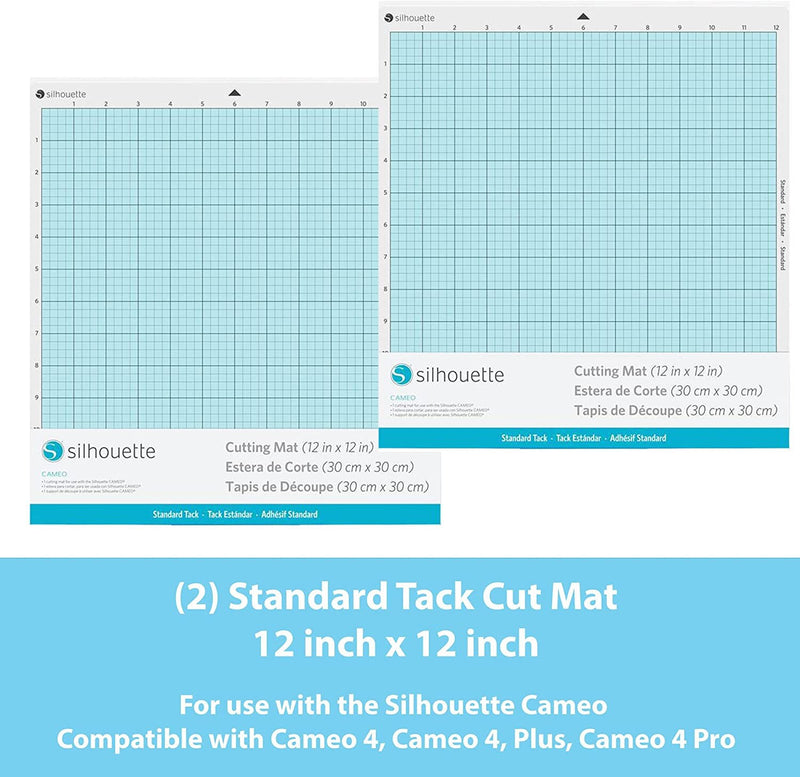 Cameo 4 Extras Bundle with Extra AutoBlade | Extra Cutting mat, Tool Kit, PixScan Mat, and Start up Guide for Cameo 4 with Bonus Designs