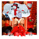 42Pcs Snowman Decoration Making Kit Christmas Snowman Dress Up Set Winter Holidays | Elegant Style, 13 x 6 x 10.7.7 x 8.7 x 9.6 Inches