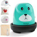 Mini Easy Heat Press | Mini Puppy Heat Press Machine (Celadon) - Excellent for Tshirts Design Shoes Hats