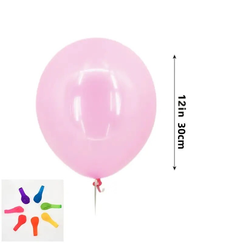 10pcs 12inch Bubble Balloons Transparent Latex Balloons Birthday Party Decor Wedding Global Balloons For Wedding | Graduation | Baby Shower