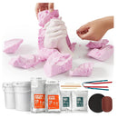 HomeBuddy Hand Casting Kit | Keepsake Hands Mold Kit with Powder Mixing Bucket