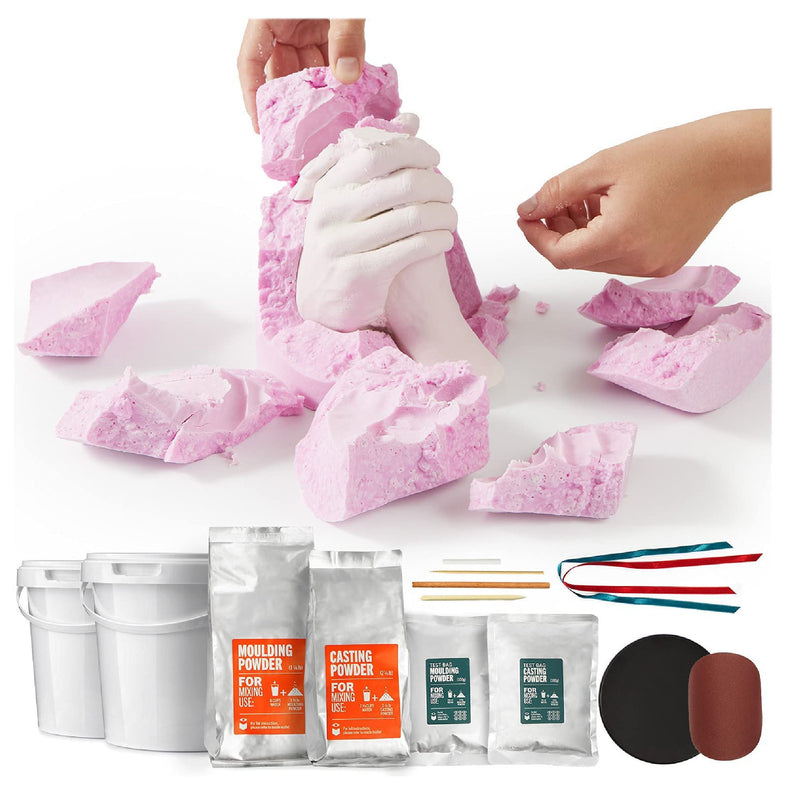 Hands Casting Kit, DIY Hand Molding Kit. Hand Holding Craft for Couples,  Adult & Child, Family, Friends. -  Norway