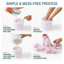 HomeBuddy Hand Casting Kit | Keepsake Hands Mold Kit with Powder Mixing Bucket