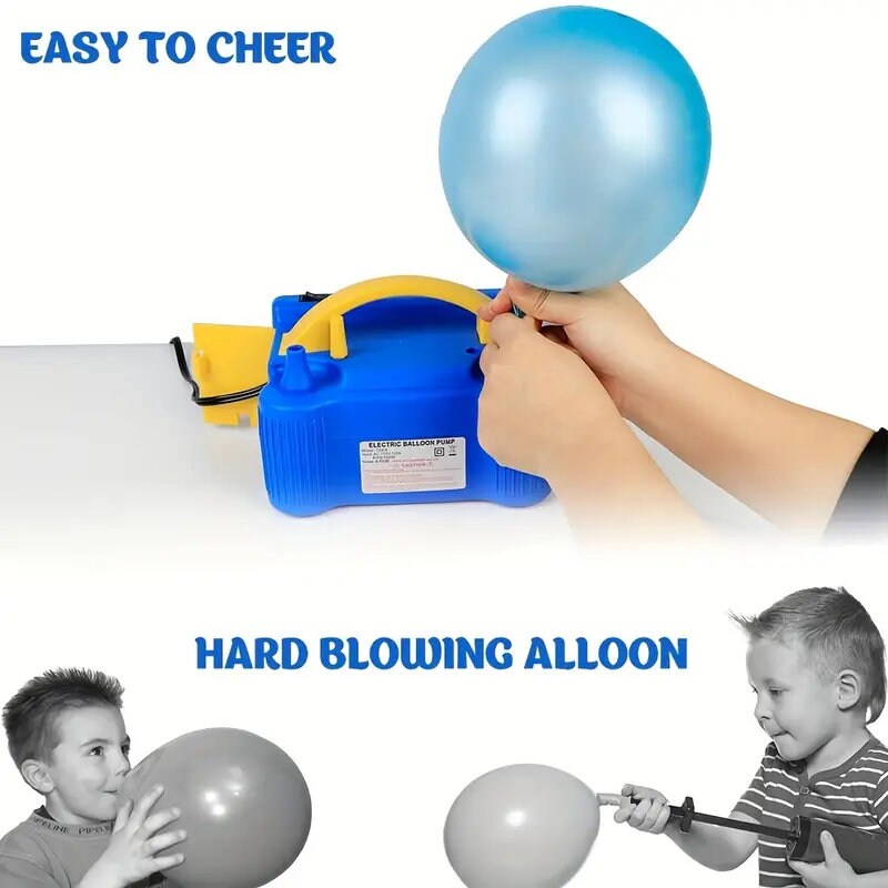 Pastel Blue Electric Balloon Machine