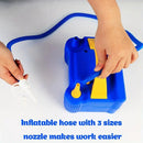 1pc | Balloon Pump| Electric Balloon Inflator Portable Dual Nozzle Balloon Air Pump| Balloon Blower Machine| Balloon Accessories| Home Decor