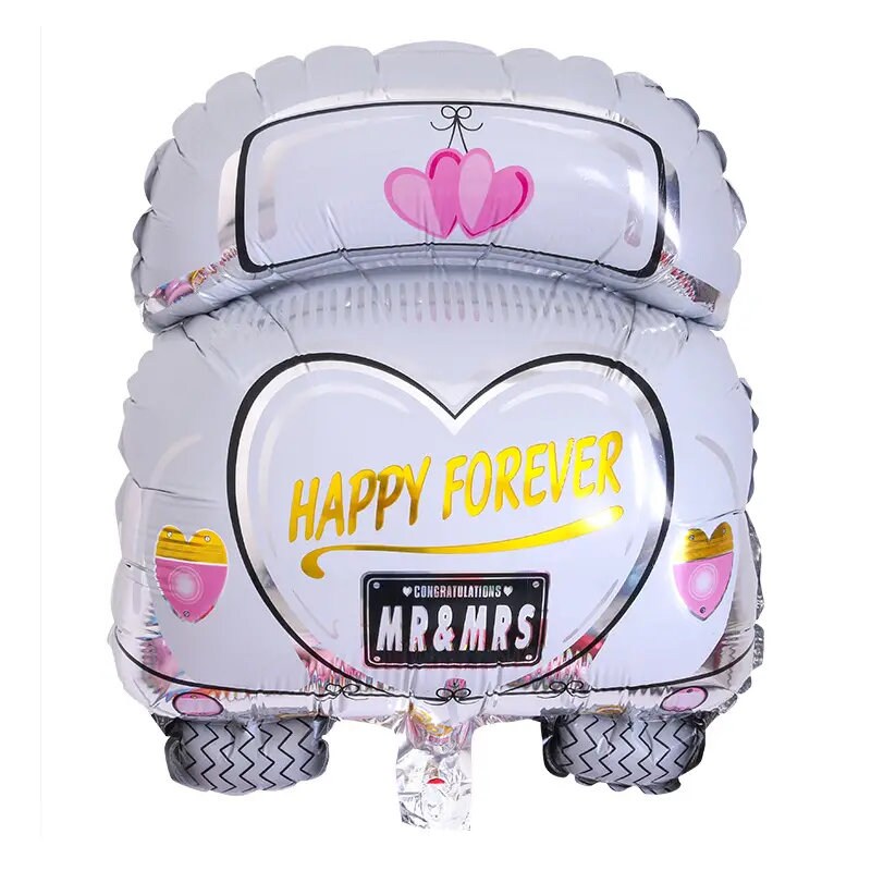 1pc 63x50cm Wedding Balloon | Wedding Car Shape Aluminum Balloon | Wedding Scene Decoration | Wedding Party