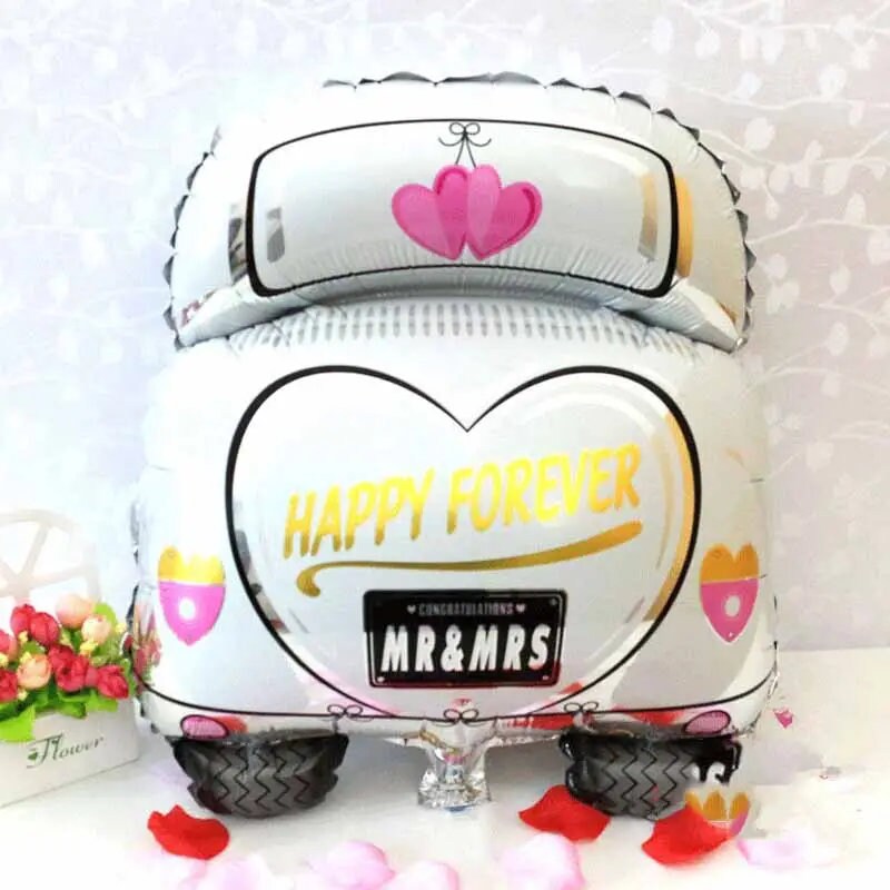 1pc 63x50cm Wedding Balloon | Wedding Car Shape Aluminum Balloon | Wedding Scene Decoration | Wedding Party