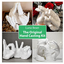 Luna Bean Keepsake Hands Casting KIT |  Family Hand Molding | Clasped Group Hand Sculpture KIT & Molding KIT