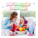 TYH Supplies 20 Mini Balls Of Acrylic Yarn | Soft 440 Yard Medium Weight Yarn For Knitting Projects | Crochet And Crafts