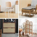 14" Width Cane Webbing 3.3Feet | Natural Rattan Webbing for Caning Projects | Woven Open Mesh Cane for Furniture, Chair, Cabinet, Ceiling