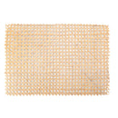 Aoibrloy 17 Inch x 1 Foot Natural Rattan Cane Strap for Cane Projects | Prewoven Open Rattan Mesh