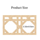 Aoibrloy 17 Inch x 1 Foot Natural Rattan Cane Strap for Cane Projects | Prewoven Open Rattan Mesh
