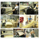 16" Width Rattan Cane Webbing Roll 5.3 Feet Furniture Chair Table Ceiling Background Door DIY Material Home Decor Natural Pre-Woven Open