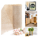 24 Inch Wide Rattan Ribbon For Canning Projects | Natural Prewoven Open Mesh Cane | Cane Strap Roll | 5 Feet