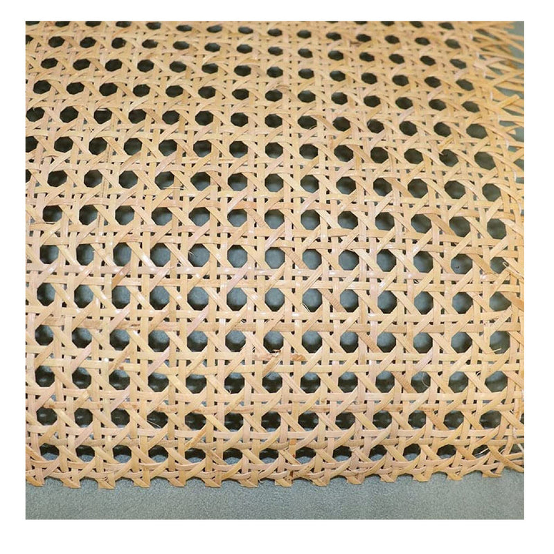 Cane Webbing Roll 5 Feet, Natural Rattan Webbing for Caning