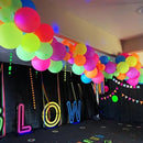 100pcs Fluorescent Balloon Night Party Decoration Glow Balloon Party Decoration