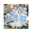 12 Pcs Christmas Tiered Tray Decor Winter Table Wooden Sign Decorations Xmas Tabletop Farmhouse Coffee Signs Ginger Man Snowmen Santa Decor