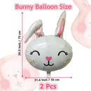 1PC Rabbit Bunny Foil Balloons Easter Decoration