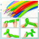 100pcs | Green 260 Balloons For Twisting Balloon Animal | Long Skinny Green Balloons For Modelling | Green Magic Balloon Animal Kit