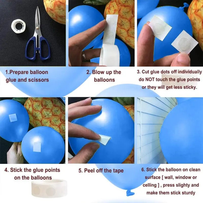 10 ROLLS/PACK Super Large Number Of Balloon Dispensing Party DIY Decorative Balloon Accessories