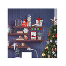 Christmas Tiered Tray Decor | 14pcs Christmas Farmhouse Tiered Tray Decoration | Christmas Decorations Indoor Green Christmas