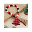 Christmas Decor | Christmas Decorations Indoor | Believe Merry Christmas Wooden Signs & Buffalo Plaid Gnomes Plush Set