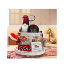 Christmas Decor | Christmas Decorations Indoor | Believe Merry Christmas Wooden Signs & Buffalo Plaid Gnomes Plush Set