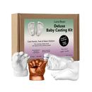 Luna Bean Deluxe Baby Keepsake Hand Casting Kit |  Plaster Hand Mold Casting Kit for Infant Hand & Foot Mold