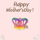 1pc | Special-shaped Colorful Butterfly Aluminum Film Balloon Three-dimensional Animal | Mother's Day Party Atmosphere Decoration Balloon
