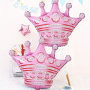 1pc | Aluminum Film Balloon | Large Pink Crown Foil Decorative Balloons | Home Decor | Room Scene Decor | Photo Props Mother's Day Birthday