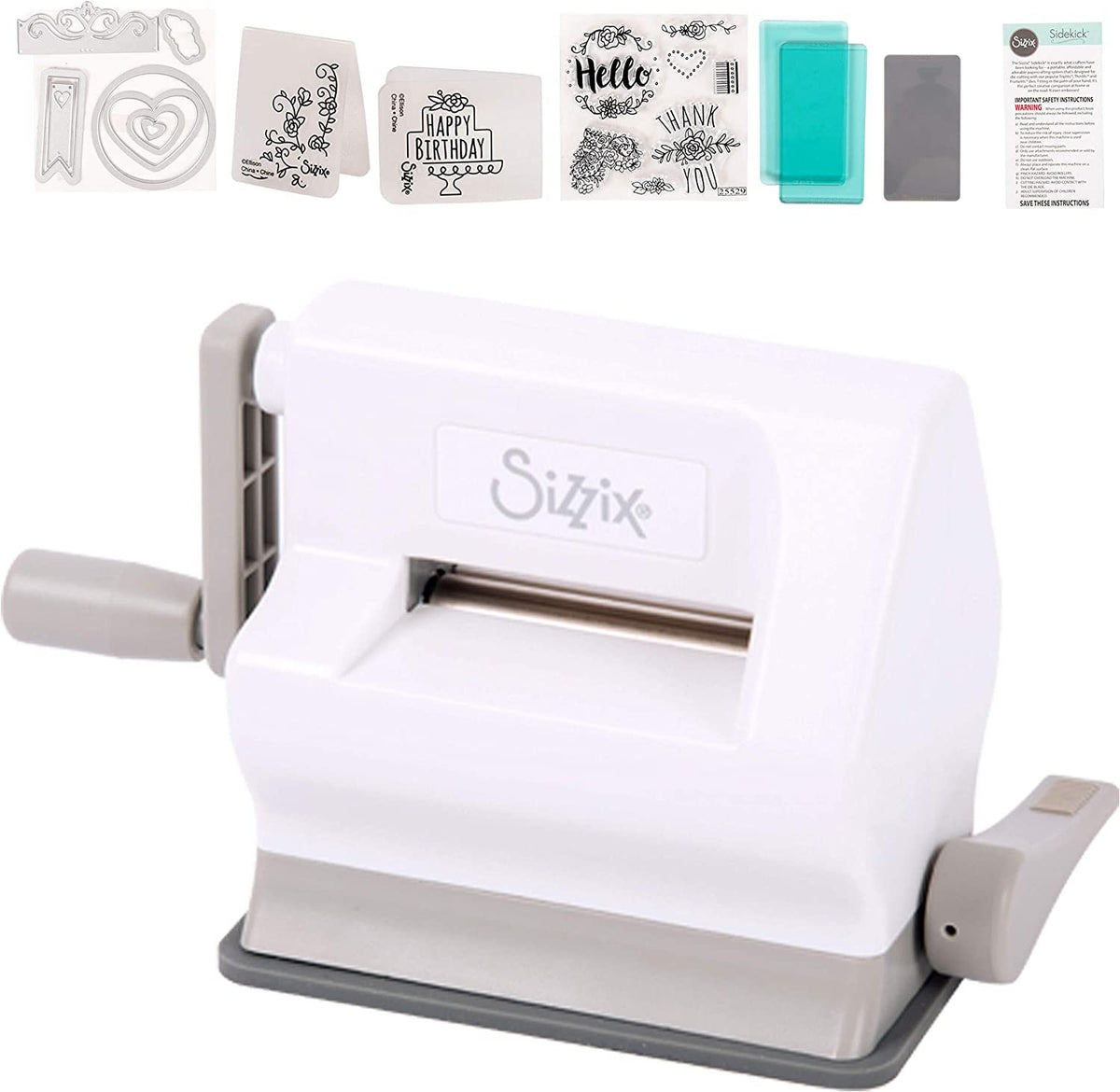 Sizzix Sidekick Starter Kit 661770 Portable Manual Die Cutting & Embos