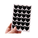 360 Count Self-Adhesive Acid Free Photo Corners Scrapbooks Memory Books (Black)