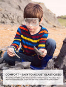 INCLY Rock hounding Geology Hammer Tool | 32oz Rock Pick Hammer | 3 PCS Digging Chisels Kit | Hounding Equipment