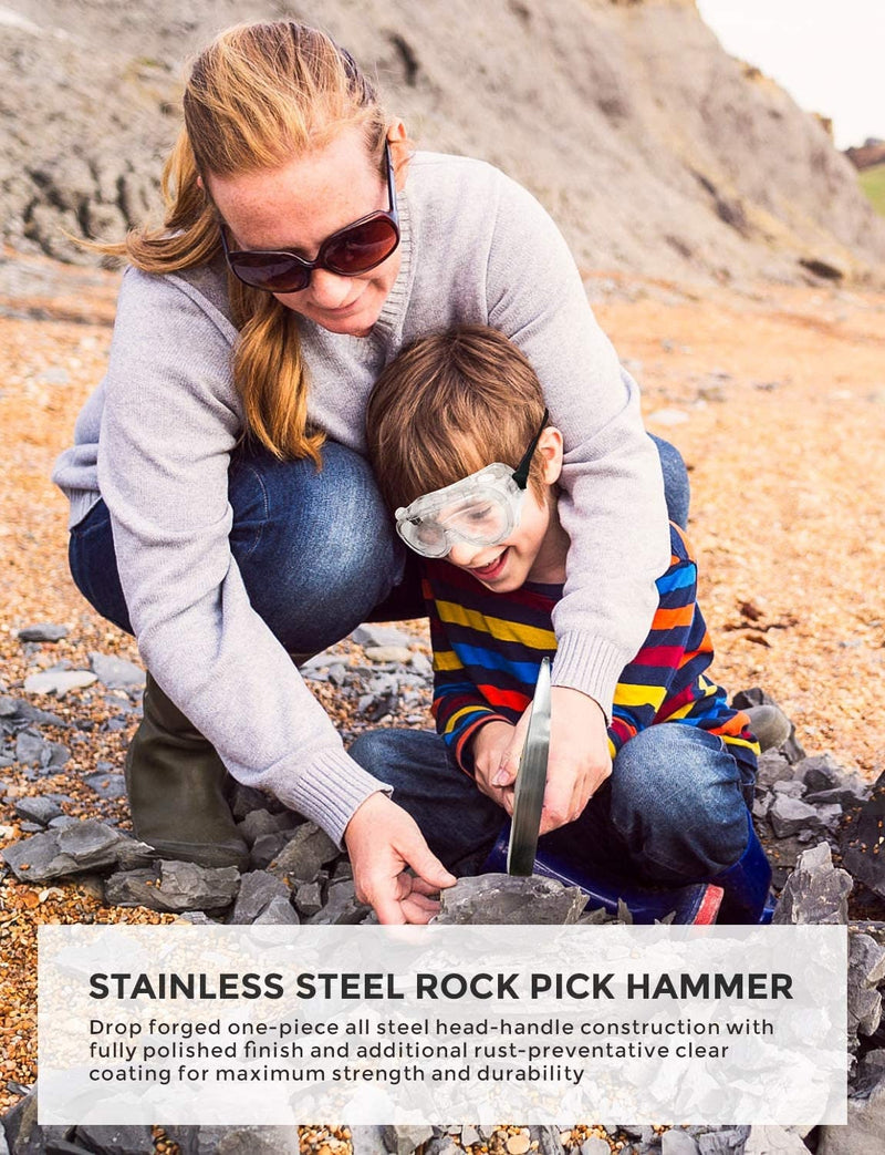  14 Pieces Rock Hounding & Gem Mining Geology Tool