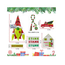 Grinch Christmas Tiered Tray Decor | 6 PCS Christmas Gnome Tiered Tray Decoration