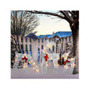 HOURLEEY Christmas Decoration Outdoor 60 Light Up Deer Family | 3-Piece Set 2D Waterproof Plug in Reindeer