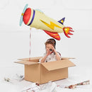Airplane Balloons Birthday Balloons Large Helium Foil Balloon Plane Theme Lovely Cartoon Decor Aircraft Balloon Photo Props For Kids Boys