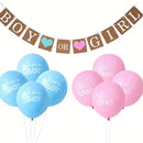 1 Set | Gender Reveal Balloon | Gender Reveal Party Balloon Set | Gender Reveal Party Kit Party Banner Decoration